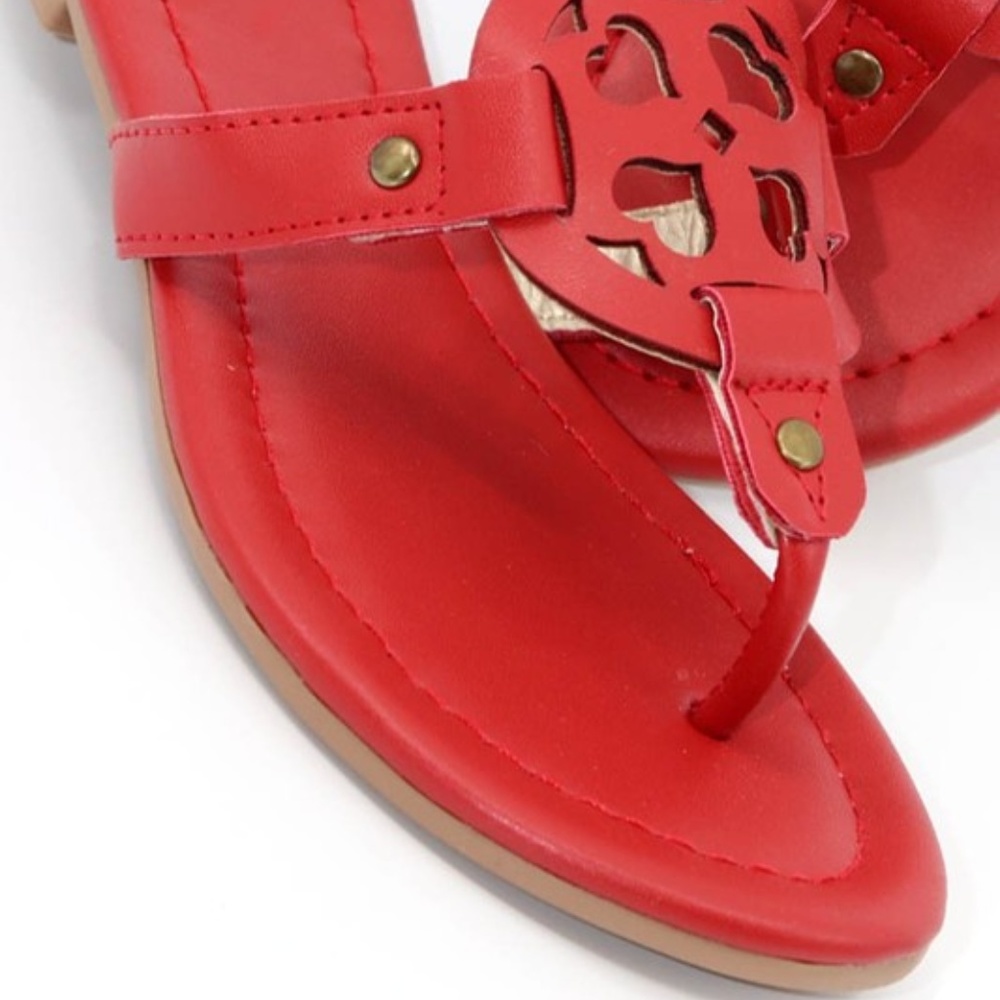 MAKERS SADIE-2 RED SANDAL